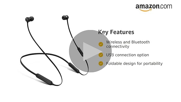BeatsXイヤフォン ブラック Amazon.com: BeatsX Wireless in-Ear Headphones - Gray