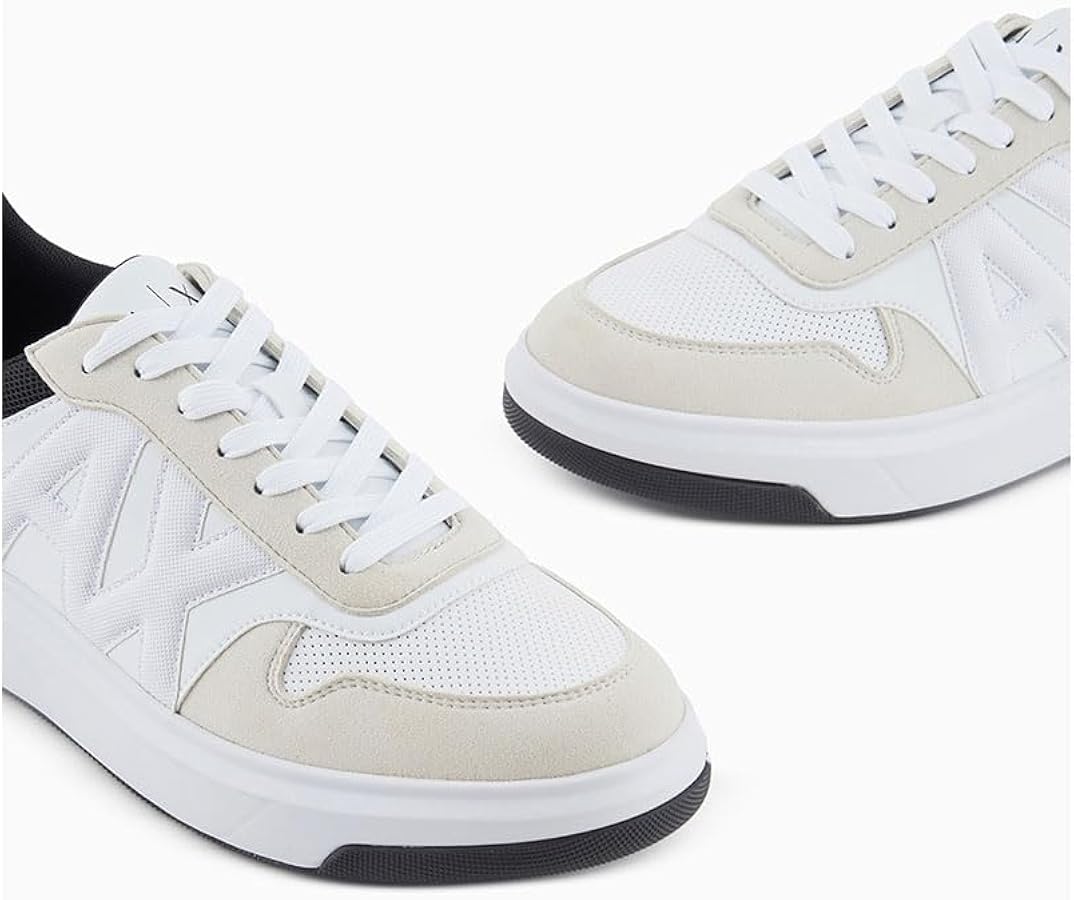 Amazon | Armani Exchange メンズ Venice レースアップスニーカー, Op