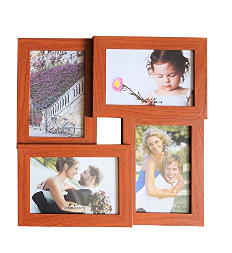 GUTEINTE Marcos de Fotos de Pared Múltiples, Foto Tamaño10 x 15 cm / 4