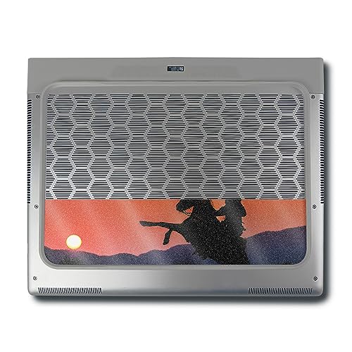 Image of MightySkins Glossy Glitter Skin Compatible with Alienware X16 R1 (2023) Full Wrap Kit - Bronco Sunset | Protective, Durable High-Gloss Glitter Finish | Easy to Apply & Change Styles | Made in The USA
