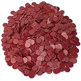 Royal Bingo Supplies 1000-pack of Solid Opaque 3/4-inch Bingo Chips, Great for Classroom Counting and Math Activities