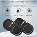MayRecords Vinyl Record Cleaner Mitt - 4PCS Vinyl Record Cleaner &Protector Anti-Static Soft Microfiber Material Record Butler Record Player Accessories (Black)