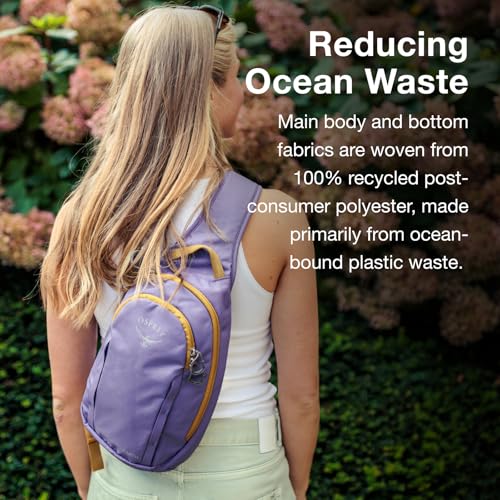 Osprey Daylite Earth Shoulder Sling, Histosol Brown/Cascade Blue3