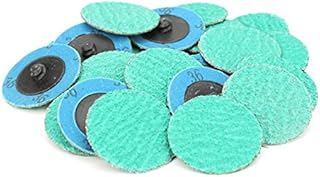 BHA Green Zirconia with Grind Aid Quick Change Sanding Discs Type R Male Roll On, 2