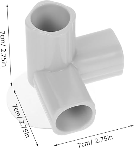 Miniatura 2 de ERINGOGO Piezas Conectores de codo Accesorios de junta para seguridad interior y montaje versátil Compatible con patios y puertas de juego
