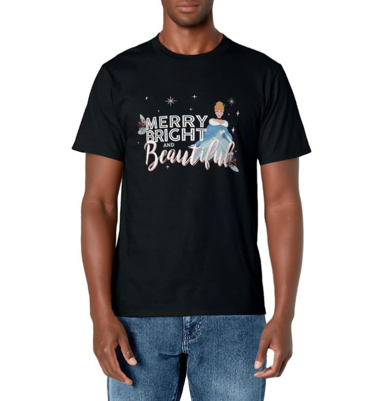 T-shirt Disney Princess Cinderella cadeau idéal pour Noël - 2