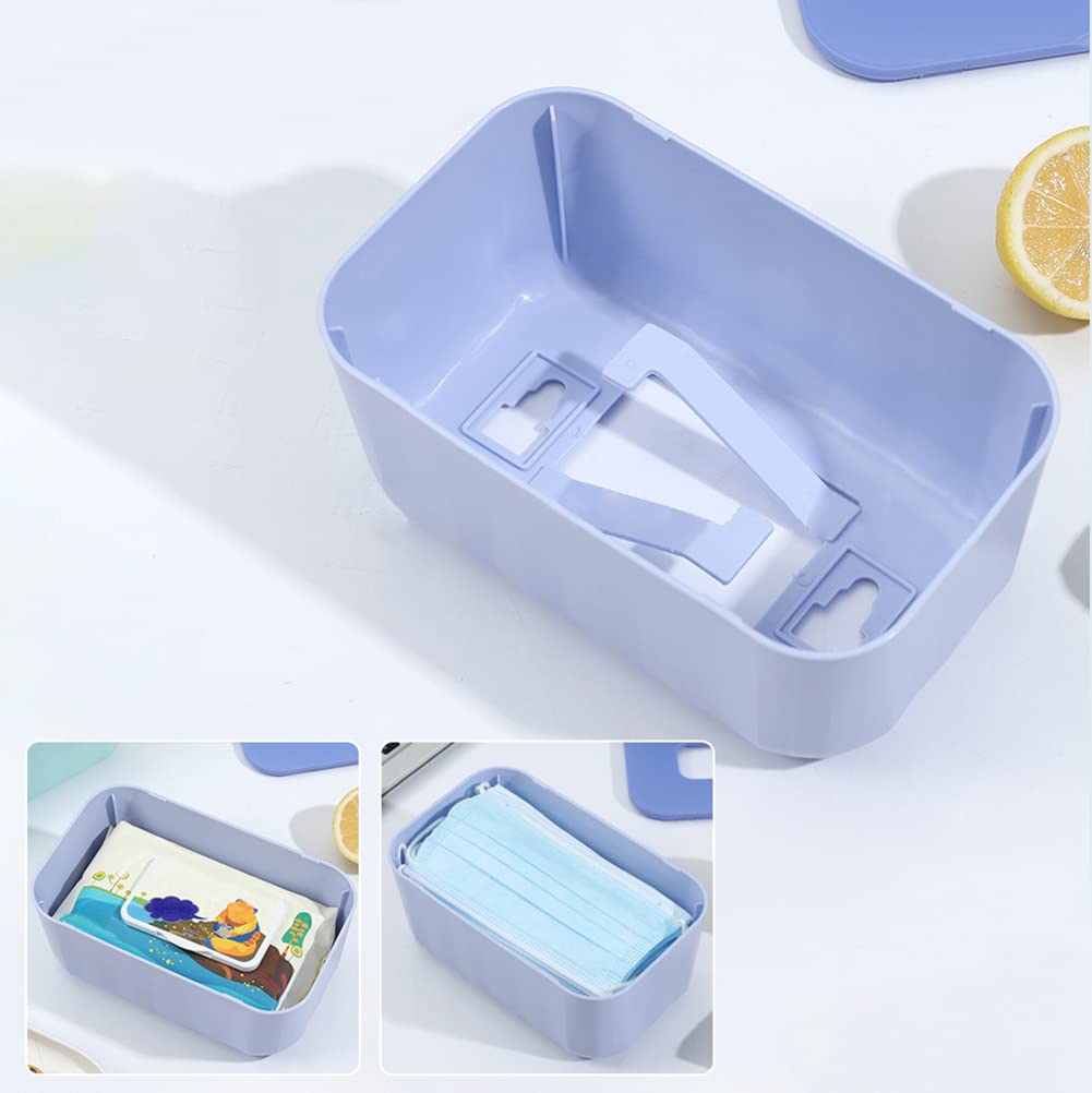 Porta Salviette Umidificate Con Coperchio - Scatola Igienica Per Casa, Ufficio E Auto, Antipolvere - Foto 13