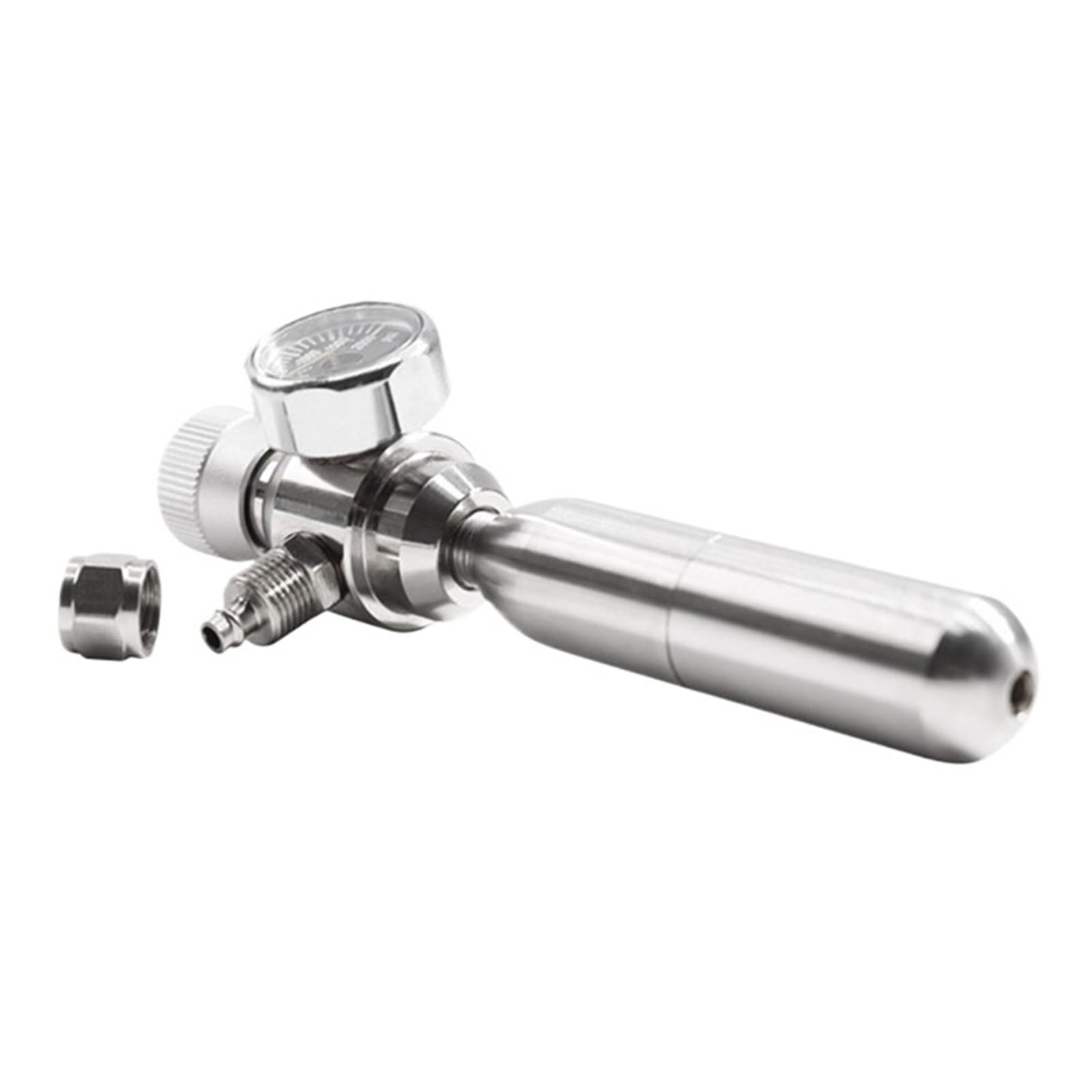 Regulador de CO2 for Acuario A07F, manómetro 2000 PSI for Tubo succión 6 mm