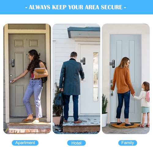 Image of Blink Doorbell Mount,Anti Theft Video Door Bell Camera Bracket No Drilling,Easy to Install for Apartment Business School Home Door