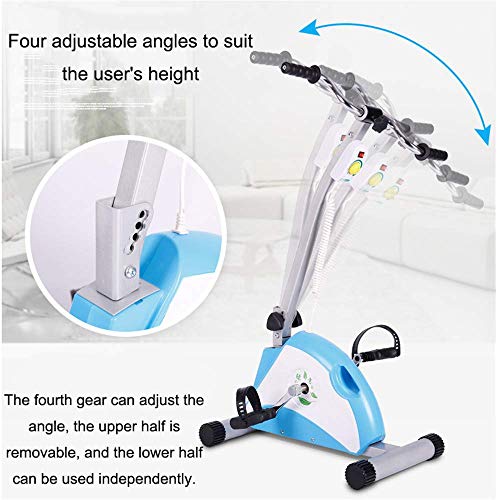 Image of Pedal Exercisers Motorized Leg and Arm Pedal Exerciser Mini Exercise Bike with Leg Support Fitness Motorized Electric Mini Exercise Bike /Pedal Exerciser for Seniors