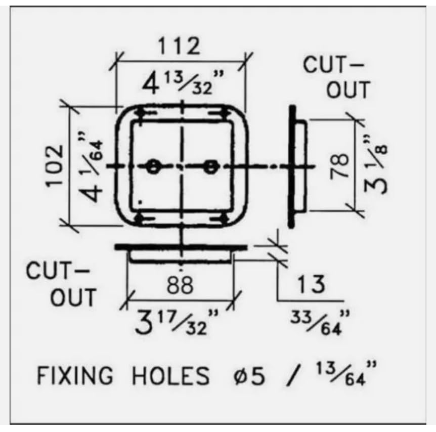 Placas de Conector Jack para Parlantes LASE 1/4" Hembra miniatura 3