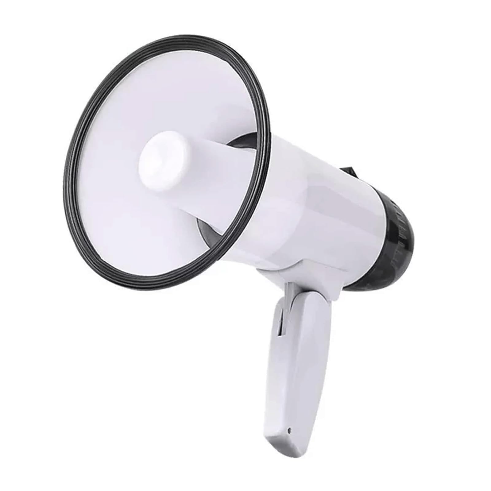 POCHY Megafono U Riproduzione Disco Altoparlante megafono Sirena incorporata con registratore vocale attività all'aperto Piccolo Altoparlante megafono