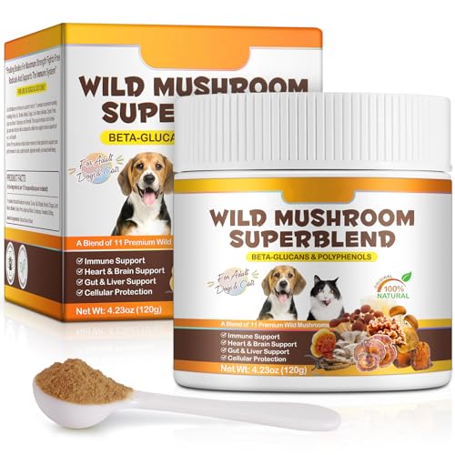 Mushroom Powder for Dogs 120g Turkey Tail Mushroom