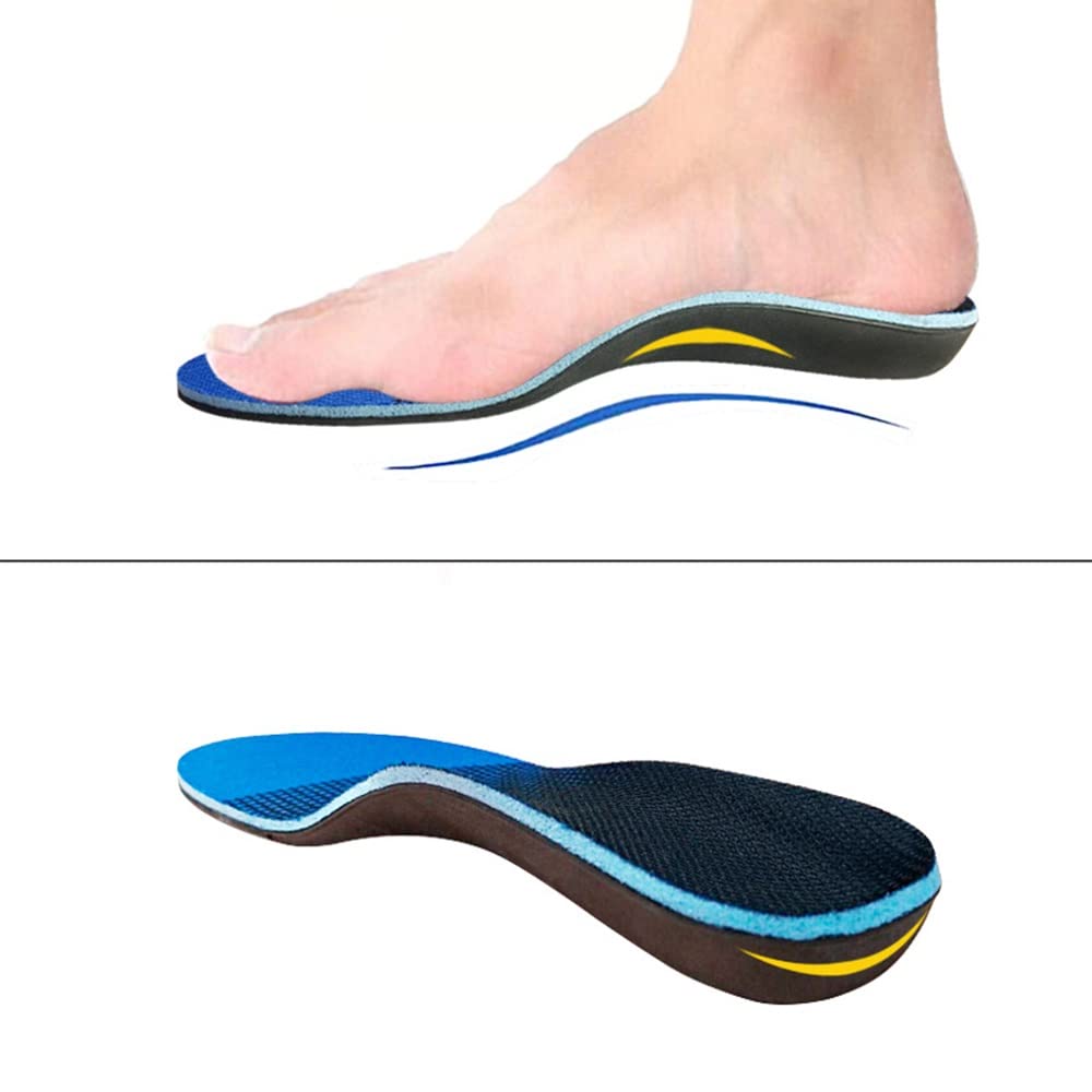 Plantar Fasciitis Insoles, Arch Support Insoles Men, Women Shoe Inserts Absorb Shock And Relieve High Arch, Flat Feet Pain (Size : XS)