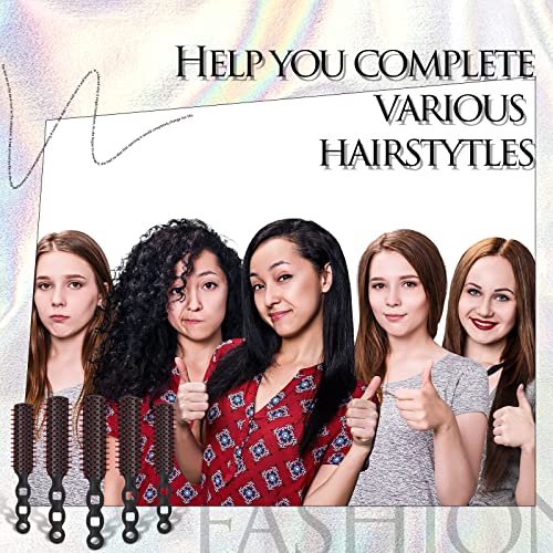 36 Pcs Hair Brushes In Bulk For Homeless, Hair Brush Bulk Nylon Bristles Brush Vent Hair Brush For Curly Wavy Hair Blow Drying Styling Detangling Suitable For Shelter, Hotel (Black) #TOP4