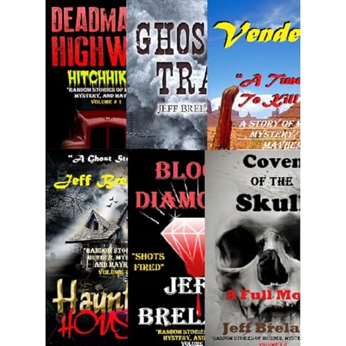 &amp;quot;Random Stories of Murder, Mystery, and Mayhem.&amp;quot; Deadman's Highway, Ghost Train, Vendetta, Haunted House, Blood Diamonds, Coven of the Skull, Evil in the Night. (By Jeff Breland) episode artwork