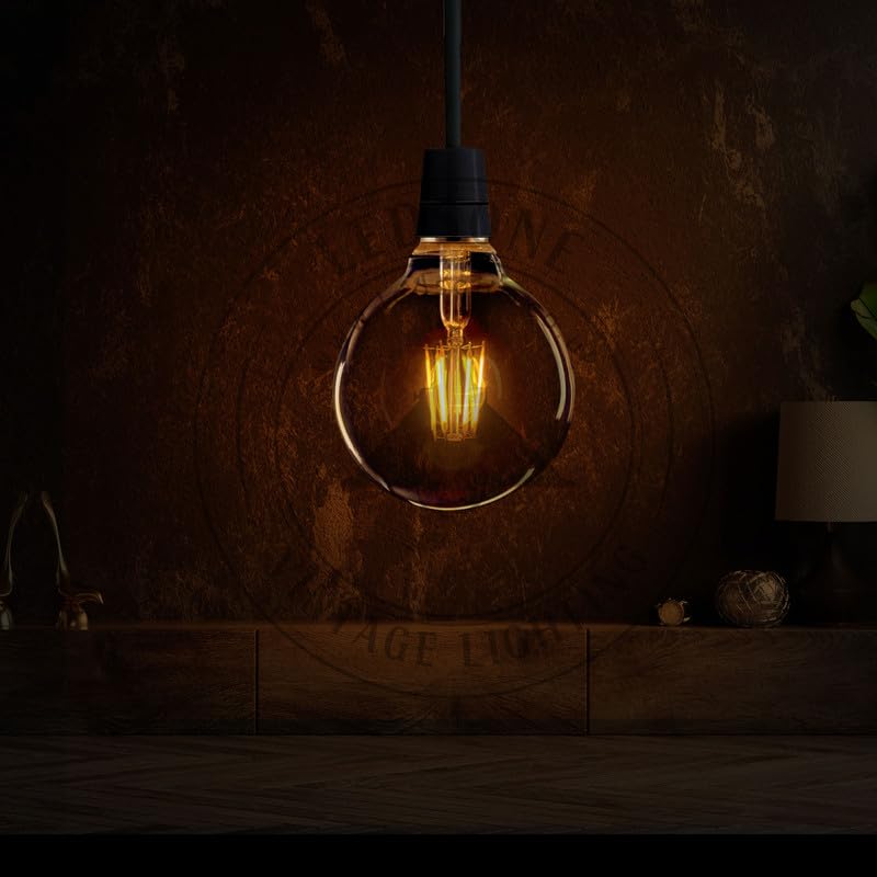 Pack 3, Vintage LED Light Bulb - Image 2