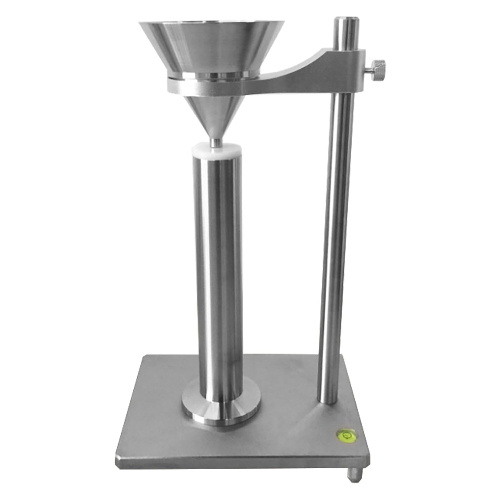 Medidor De Densidad Apilable, Densímetro De Polvo De Acero Inoxidable, Volumen del Vaso Medidor: 200 M³, Diámetro del Orificio del Embudo: 6 Mm, para Investigación Química, Alimentaria