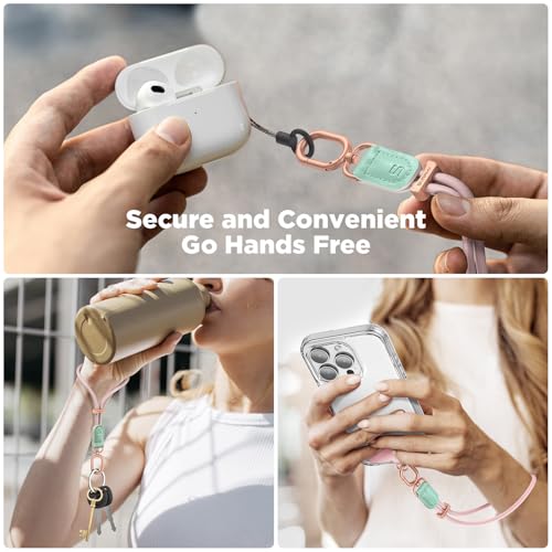 Image of SURPHY Phone Wrist Strap, Keychain Wristlet, Phone Lanyard with Tether Tab