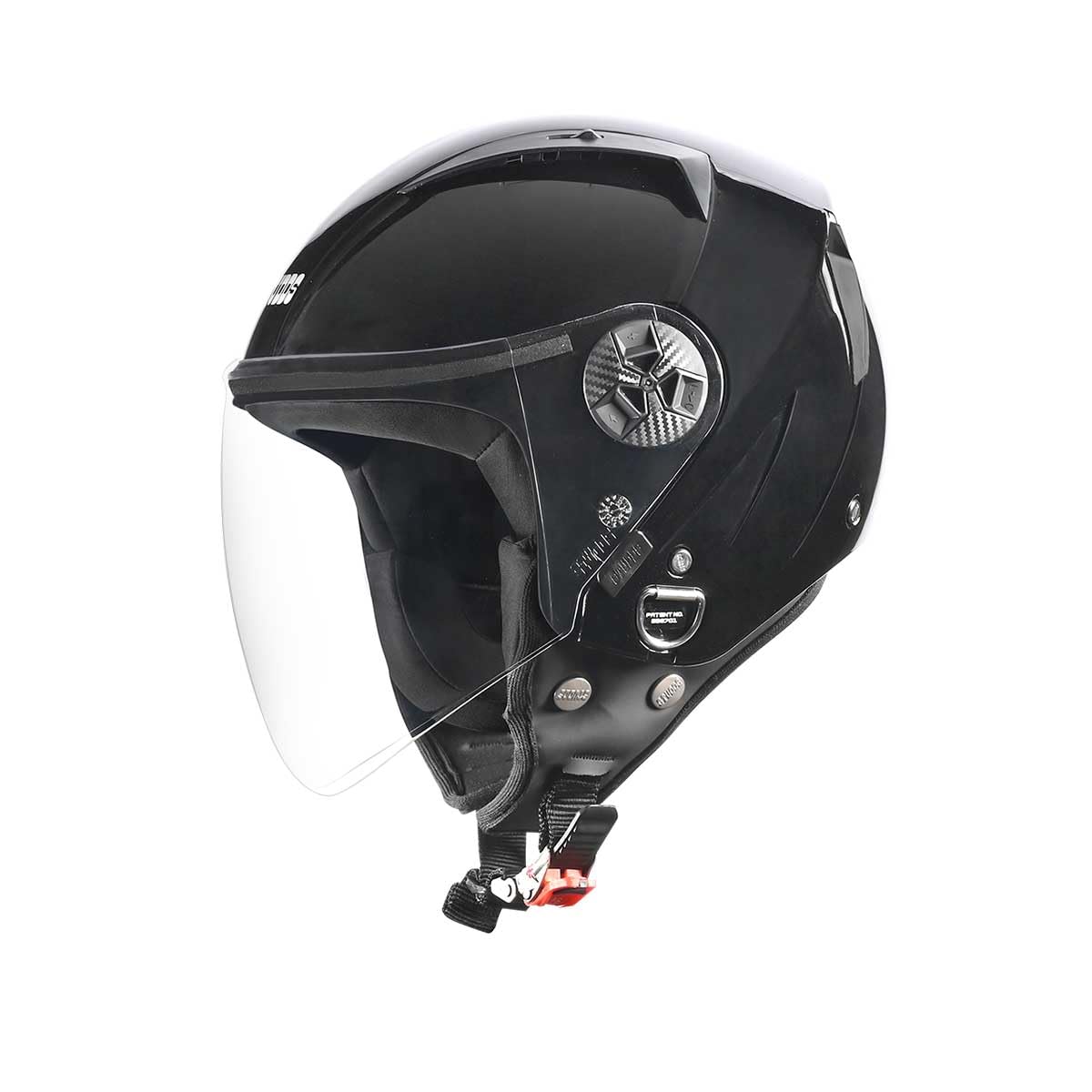 STUDDS Vogue ISI Certified Open Face Motorcycle Helmet for Men and Women