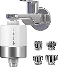 WaterScience Hard Water Filter for Tap and Shower | Water Softener for Home | with Metal Adaptors