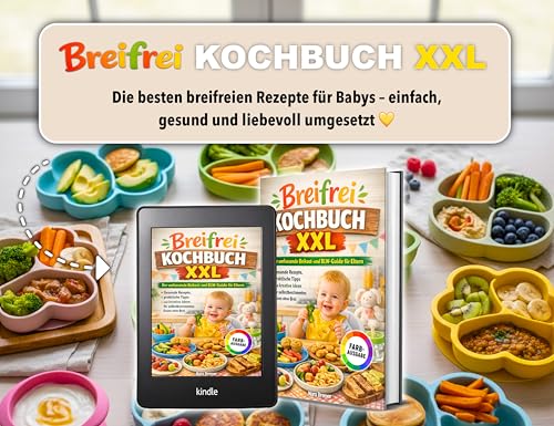 Livre de recettes DME et guide de diversification menée par l'enfant sans purée en couleur - 4