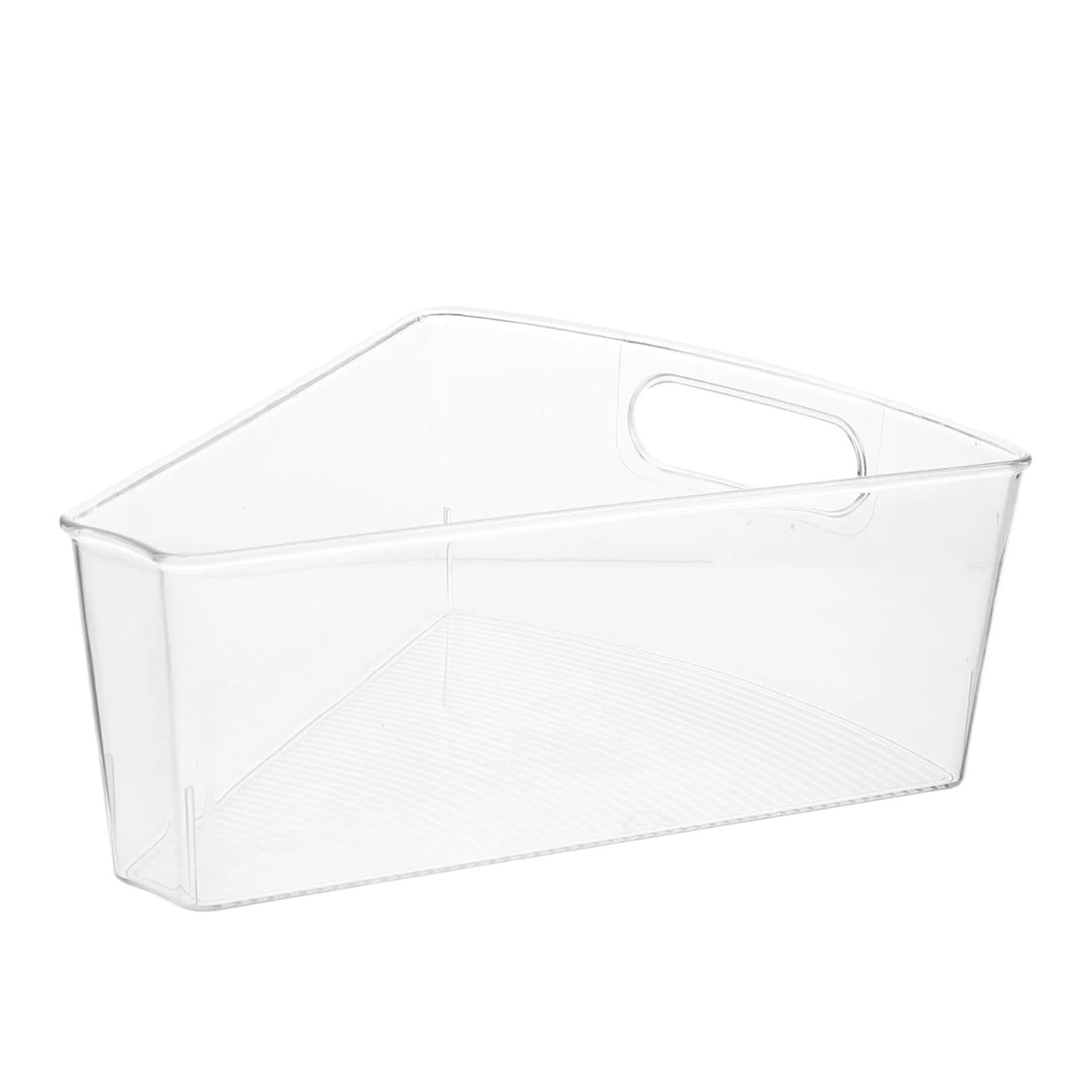 Scatola portaoggetti for frigorifero con maniglia Contenitore trasparente for congelatore Cucina domestica