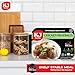 KJ Poultry Kosher Ready Meals - Chicken Meat Balls & Mushrooms, MRE Meat Meals Ready to Eat, Halal, (1 Pack) Prepared Entree Fully Cooked, Shelf Stable Microwave Dinner, Travel, Military, Camping