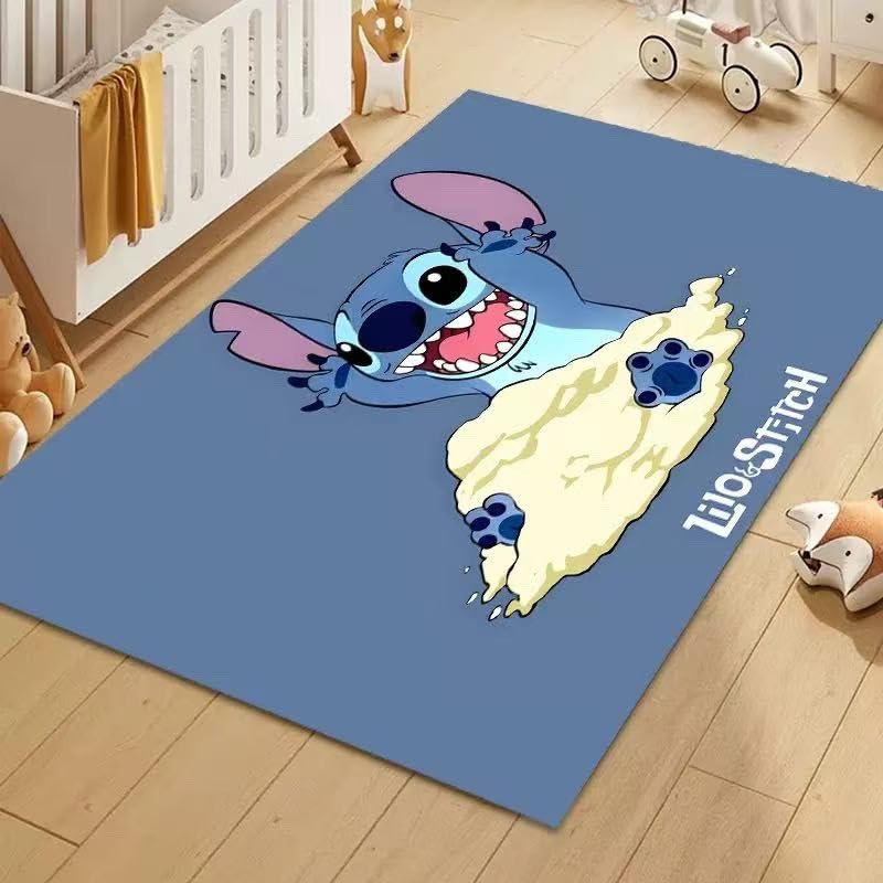 Tapete Anime Kawaii Stitch 157x99 cm miniatura 3