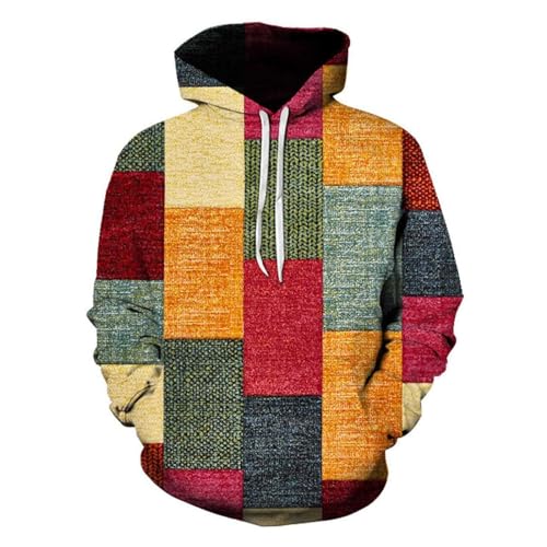 Sweat à capuche zippé homme gris en maille col V style vintage