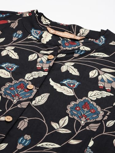 Image of Printed Mandarin Shirt - Casual & Chic (S-3XL)