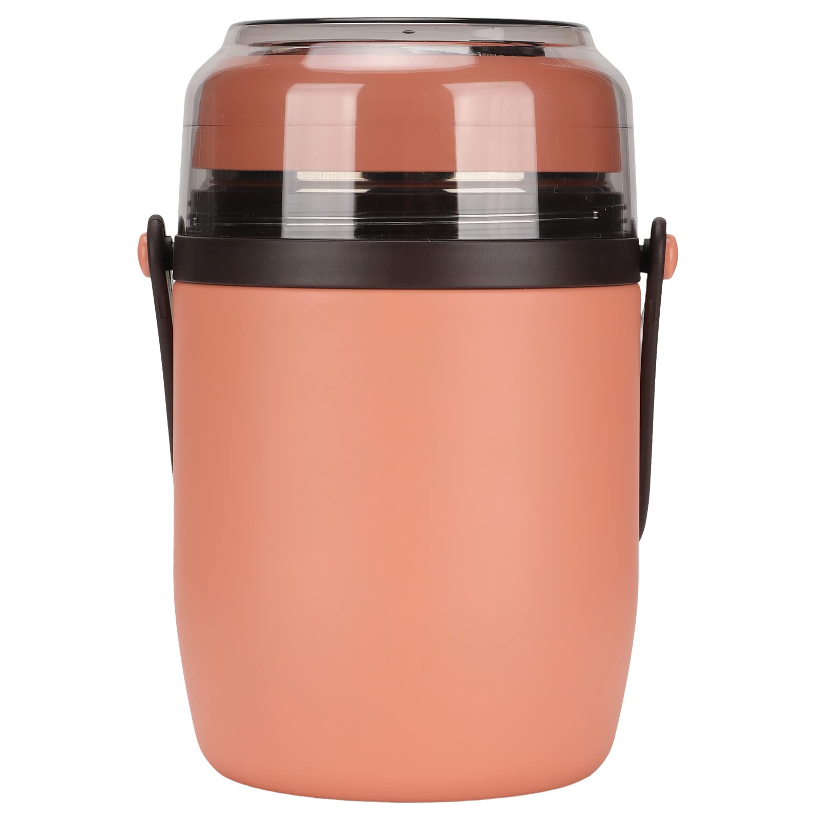 2 L, 3 Etagen, Isoliertes Lebensmittelglas, Vakuumisolierte Lunchbox, Thermo-Lebensmittelbehälter, Edelstahl, Suppe mit Guter Abdichtung für Schule, Reisen, Camping