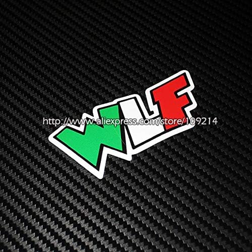 Hot sale WLF Valentino Rossi helmet motorcycle Sticker Decals Waterproof 20 - (Size: 16X8cm)