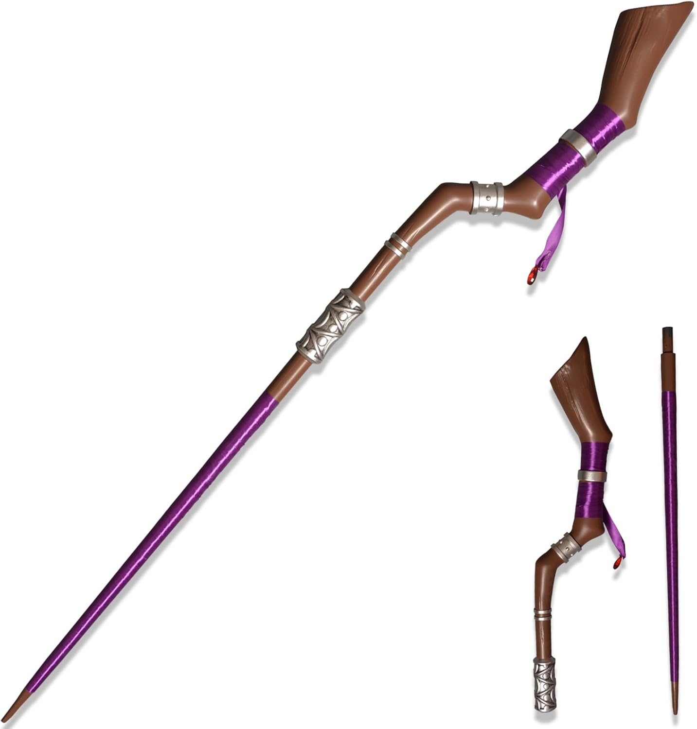 Frieren Cosplay Wands Anime Frieren/Fern Cosplay Staff Frieren/Fern Costume Accessories for Halloween Cosplay Props Collections and Gifts B