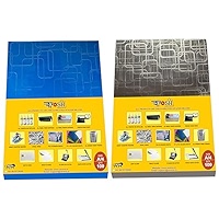 Kosh Super Diamond A4 Size Spiral Book Binding Sheet- Set of 2