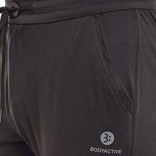 Image of BODYACTIVE Solid Color Men's Track Pants