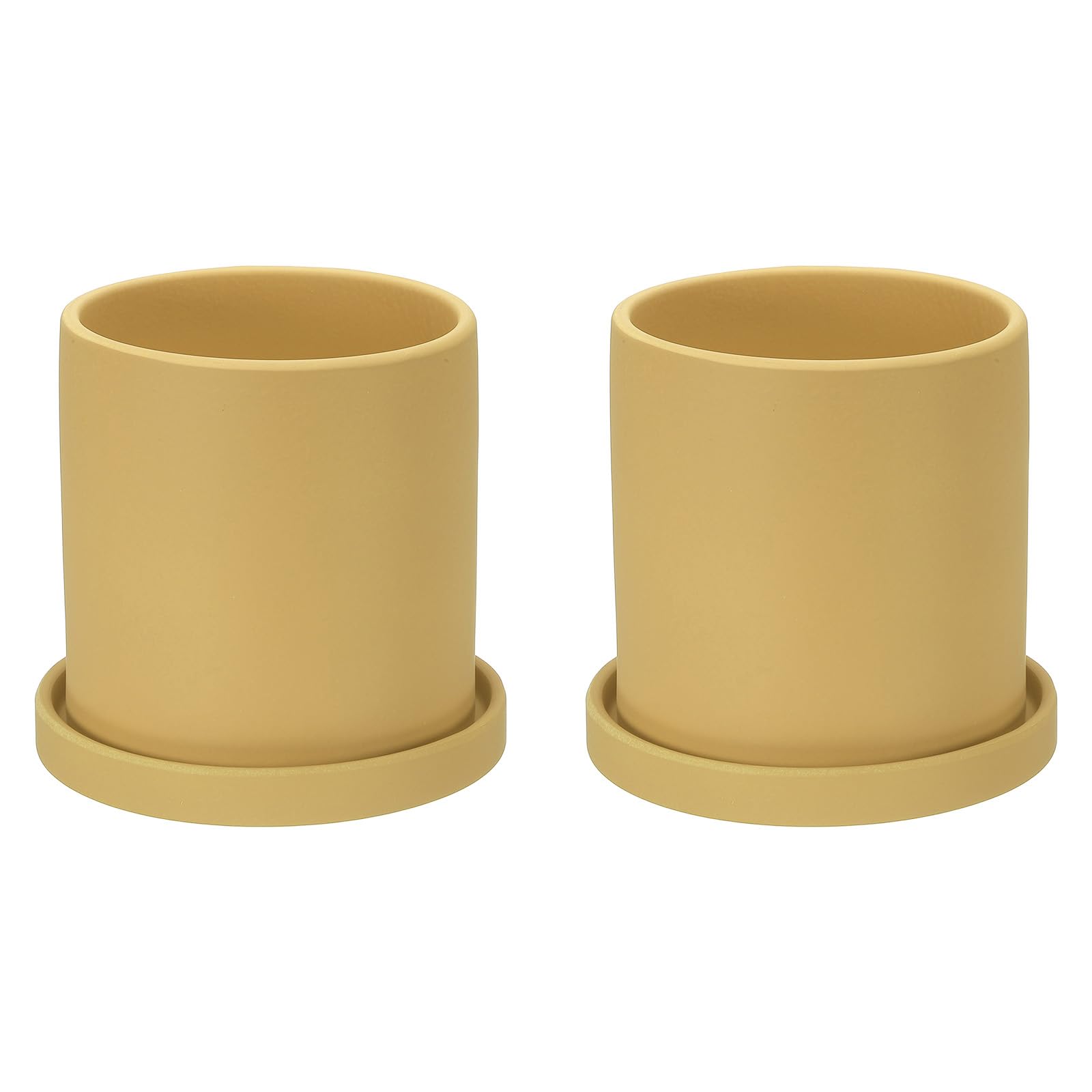 PATIKIL 4.3 Inch Ceramic Plant Pots