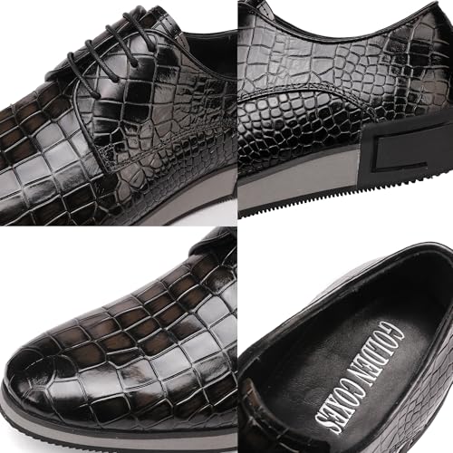 Casual Men's Dress Lace-up Oxfords Shoes Classic Formal Business Dress Sneakers Wedding Party Dress Shoes for Mens2