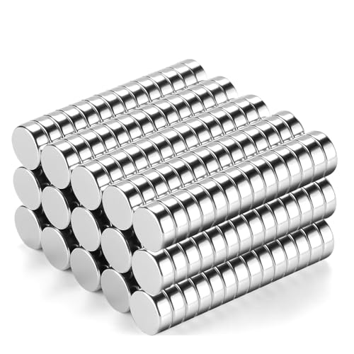 Image of DIYMAG Small Stronge Rare Earth Magnets, 300 Pack, 8x3mm - Neodymium Magnets for Refrigerator, DIY, Crafts, Kitchen & Office