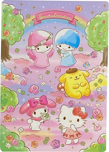 Sanrio Characters Writing Pencil Board Shitajiki Desk pad Hard Plastic sheets B5 Size Notebook Stationery Japan