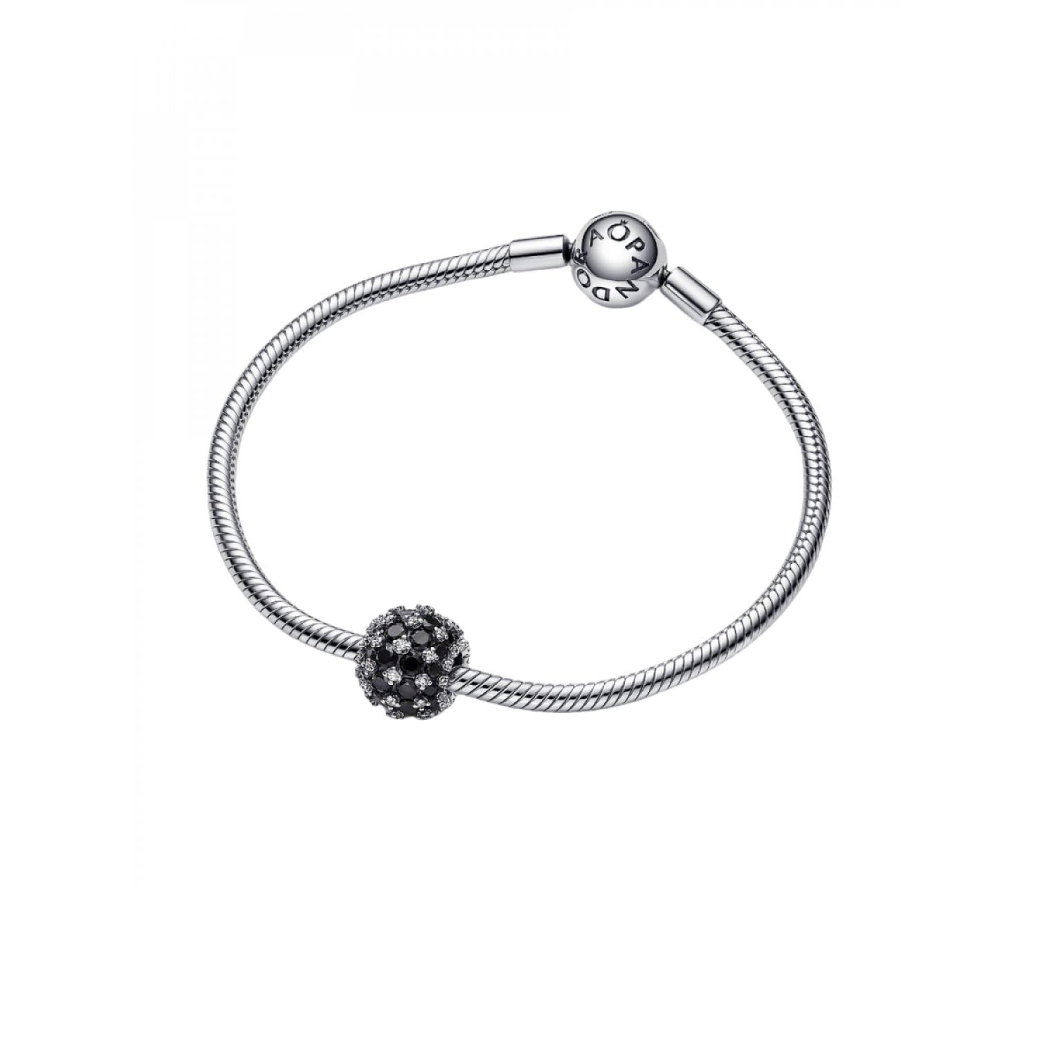 Pandora Moments Charms, funkelndes Pavé, rund