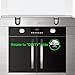 iRush Premium Dishwasher Magnet Clean Dirty Sign, Non-Scratching Backing Rotated Indicator Works for Dishwashers, Reminder Tells Whether Dishes are Clean or Dirty