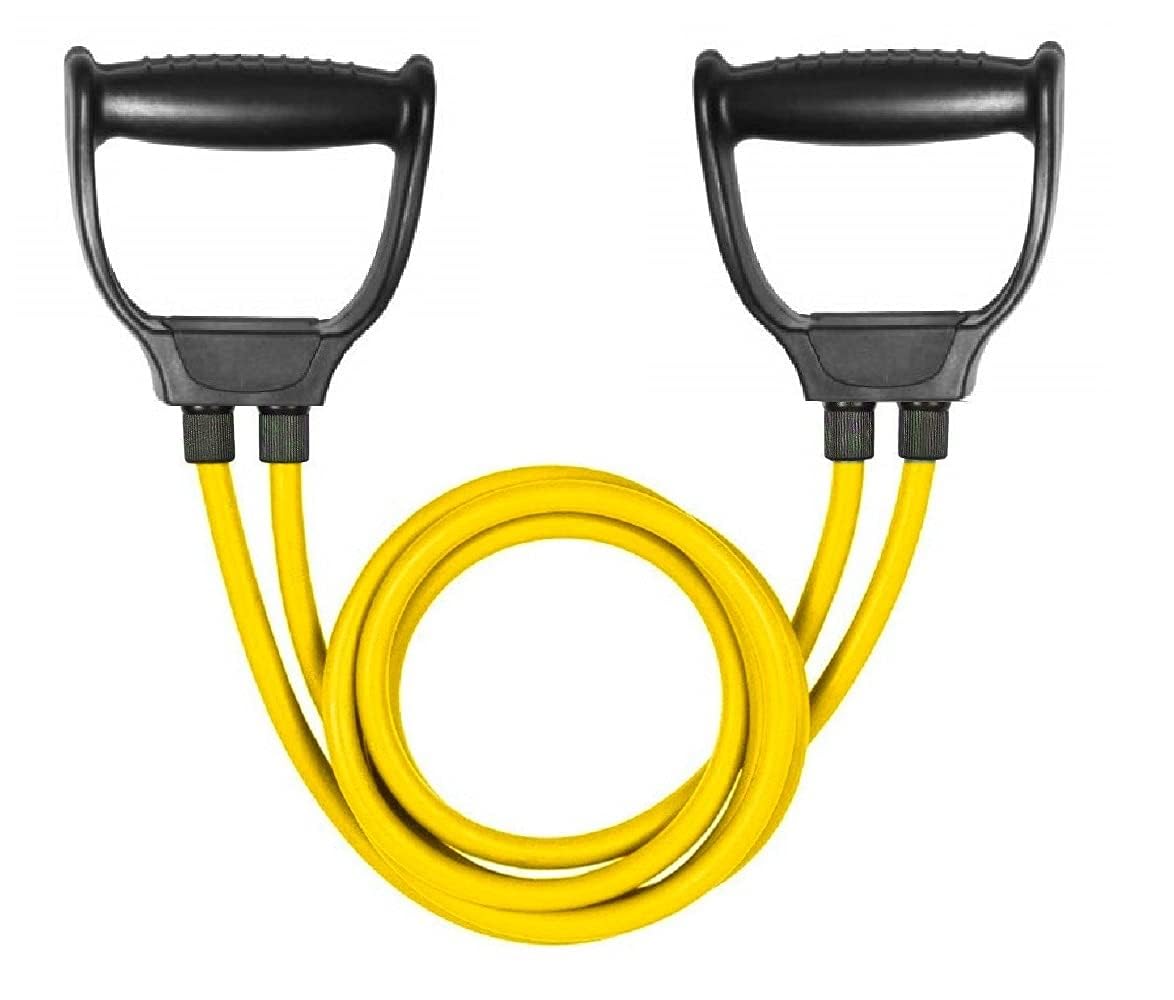 ComfortFriends Toning Tube Best Resistance Band for Workout & Exercise | Durable Resistance Tube & Bands | Gym Bands for Exercise & Strength Training-image-1