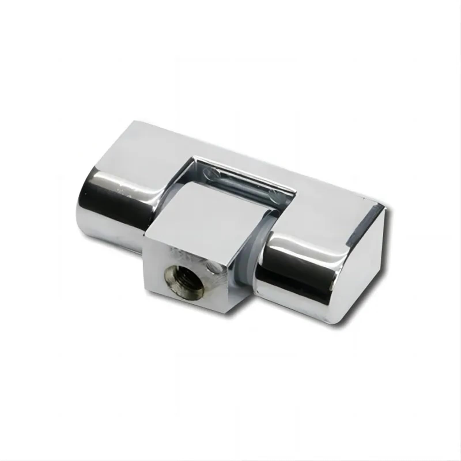 Charnière industrielle en zinc brillant pour armoire électrique de contrôle (Lot de 2 PCS)