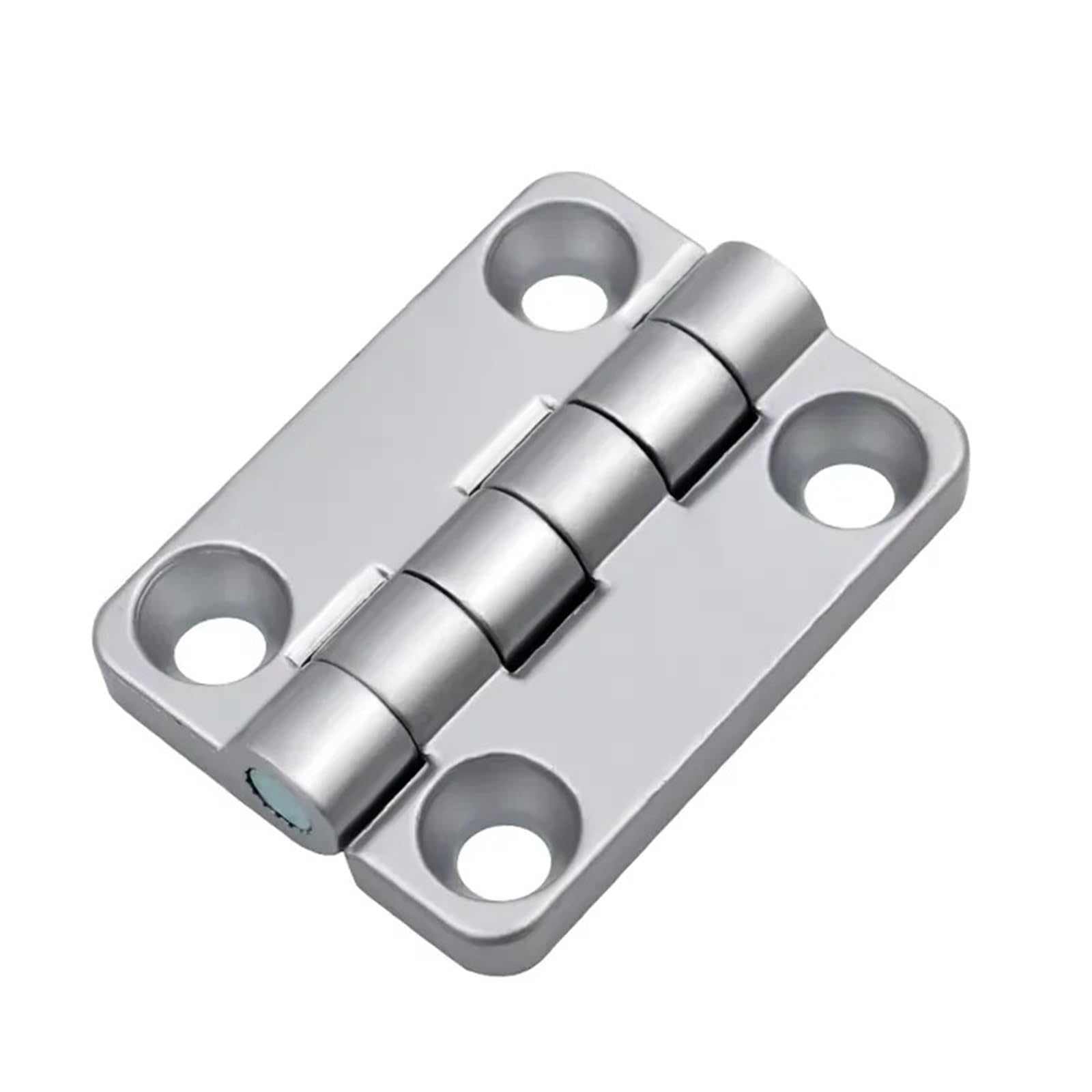 1pcs Zinc Alloy Hinge Cabinet Door Hinges(Silver)