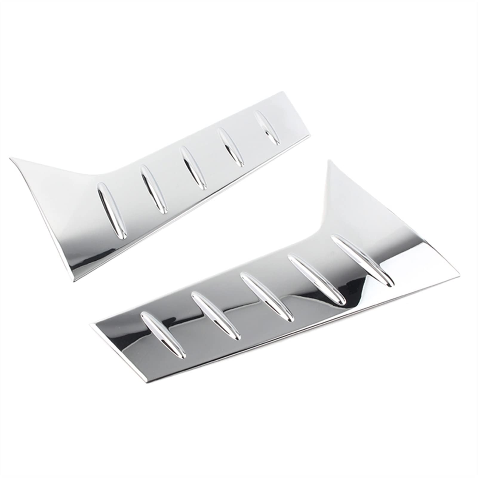 Cheung star Car Rear Spoilers For Toyota For Alphard For Vellfire 30 Series 2016 2017 2018 2019 ABS Plastic Car Rear Window Side Spoiler Accessories Side Spoiler Car Trim Accessories (Color : Silver)