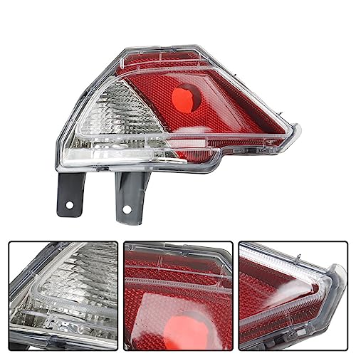 Image of LABLT Left Side Rear Bumper Reflector Light Stop Lamp Replacement for RAV4 2016 2017 2018 814800R040 TO2883107 814900R040 TO2882107