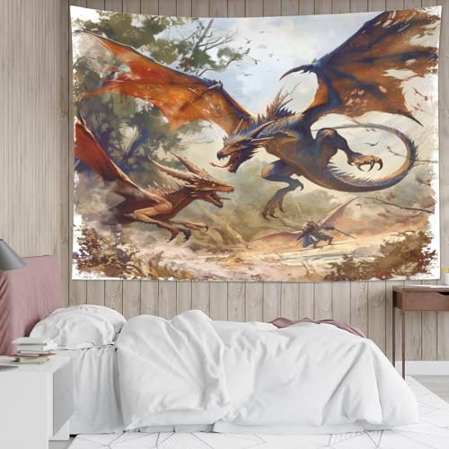 Dragon des ailes 3D tenture murale pour masquer un mur vide