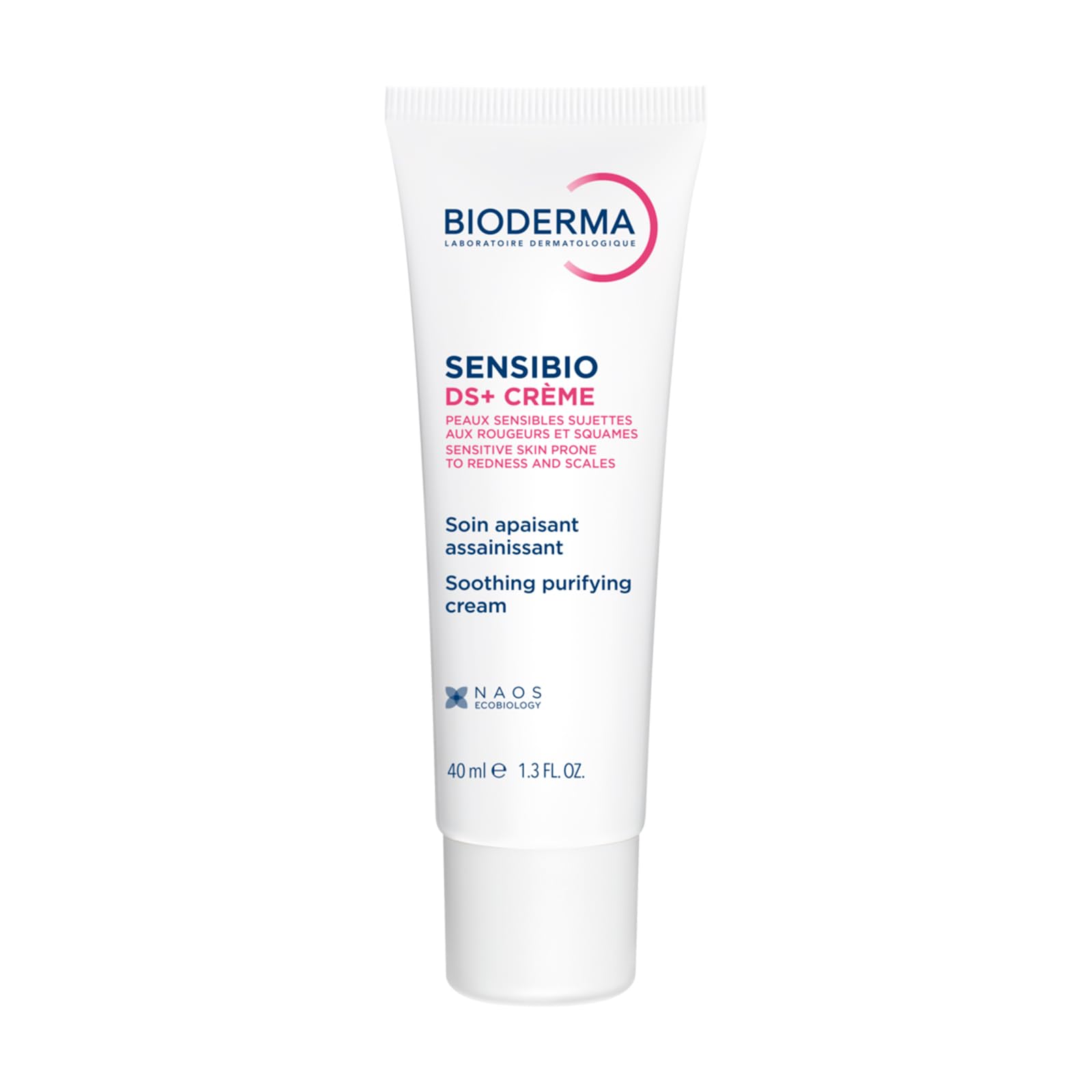 Bioderma Sensibio DS+ Soothing Purifying Cream for Seborrheic Dermatitis Sensitive Skin, 40ml