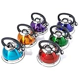 Whistling Tea Kettle in Purple by Home Select